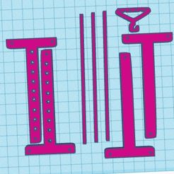 Sin-título.jpg STL file mini coat rack ring display stand・3D printer design to download