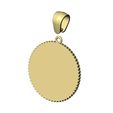 GG-Pendant-Notched-pattern-coin-10.jpg Pendant GG fashion brand coin with bail 3D print model