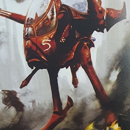 Elderly Battle Strider 3D model