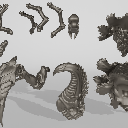 3D file Pyrovore - Cannon Xeno Bug 🔫 ・3D printing template to download ...