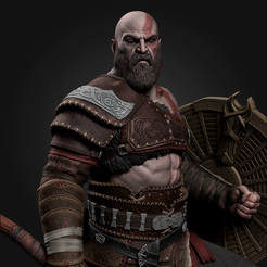 pronto.png Kratos Statue - God of War Ragnarok