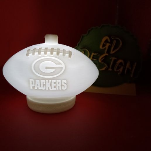 IMG_20241211_190010308.jpg NFL Green Bay Packers 3D Christmas Ornament Light