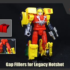 HotshotFillers_FS.jpg Free 3D file Gap Fillers for Transformers Legacy Hotshot・3D print design to download