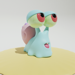 Captura-de-pantalla-2023-04-25-172108.png STL file Gary SpongeBob SquarePants | SpongeBob・3D printer design to download