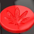 dfdf.jpg A cannabis themed drink coaster.