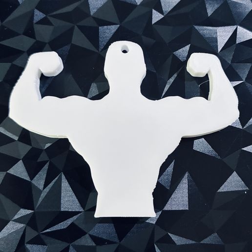 Keychain - Muscular man