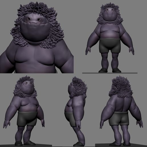 👽 6 oc alien - 3d printable file・ OBJ File for ・Cults