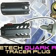 Quark-M-tracer-plug.jpg Acetech Quark-R / Quark-M case Tracer plug
