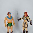 red sonja action figure