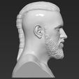 10.jpg Ragnar Lothbrook Vikings bust 3D printing ready stl obj