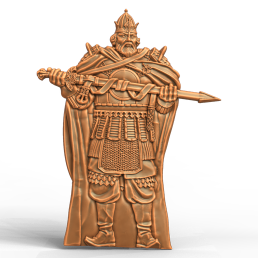 5054-Viking,-Warriors-03.png 3D Model STL File for CNC Router Laser & 3D Printer 5054 Viking, Warriors 03