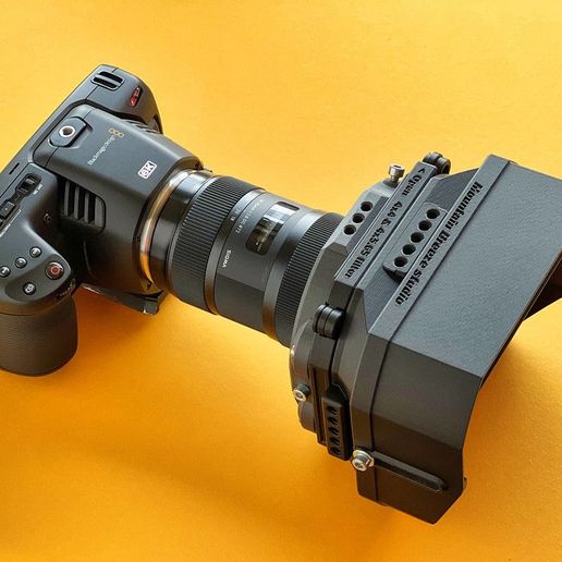 Sigma EF 18-35 Filter Adapter for Mini Matte Box 114mm 3D model