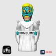 Pic1.png CONSUME ALIEN FROM THEY LIVE WITH ANGEL COSTUME