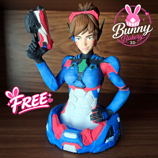 D.va (Hana Song) - Free Overwatch Figure