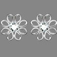 earring-vintage-diamond-1.jpg STL-Datei Ohrring-Datei zum Ausdrucken・Design zum Herunterladen und 3D-Drucken