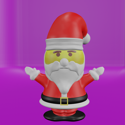 santa-navidad.png STL file santa claus・3D printer model to download