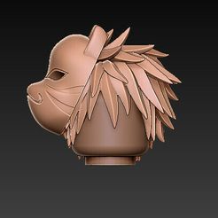 z4612912475122_45d9b23129c9705448f3f8316af5301c.jpg STL file Custom minifig hair・3D printing design to download