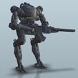4.jpg Auto-cannon robot - BattleTech MechWarrior Warhammer Scifi Science fiction SF 40k Warhordes Grimdark Confrontation