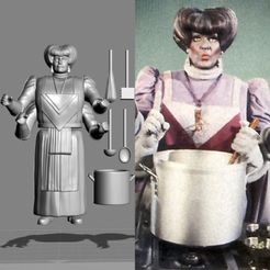 HS-Gormaanda-main.jpg VINTAGE STAR WARS KENNER-STYLE GORMAANDA ACTION FIGURE
