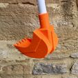 IMG_0986.jpg STL file Shovel bucket for sandbox and beach・3D print object to download