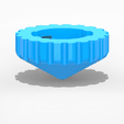 Pointe B-Blade1.png Archivo STL gratis avanzada Beyblade・Plan imprimible en 3D para descargar