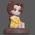 2.png BELLE BABY BEAUTY AND THE BEAST DISNEY PRINCESS ANIMATION 3D PRINT