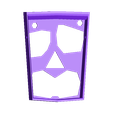 Aku_Aku_Mask_Frame(Brown).stl Wearable Aku Aku Mask
