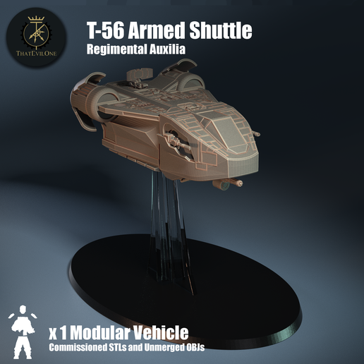 T-56 Armed Shuttle - Commissioned