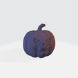 8.png Pumpkin decoration - 3D model
