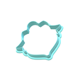 2.png Pink Ornament Cookie Cutter | STL File