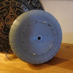 DSCN0636.JPG Бесплатный STL файл 1/4 scale FW190 wheel and tire・Модель для загрузки и 3D-печати