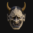 tbrender_Main-Camera.png The Tengu mask in traditional Japanese style 3D model