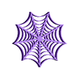 tela de araña v2.stl Spider Fabric - Cobweb Cookie Cutter