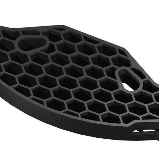 Fitted bumper TPU Tamiya TT-01/TT-02 Mercedes-Benz SLS AMG GT3 3D model