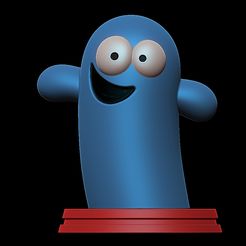 blooo.jpg Download free STL file Bloo - Fosters Home for Imaginary Friends • 3D printable design, SillyToys
