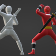 14.png Red Aquitian Ranger - Mighty Morphin Alien Rangers