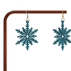 Screenshot-2023-05-05-141916.png STL-Datei Weihnachts-Ohrringe・3D-druckbares Modell zum Herunterladen