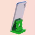 Green-Lantern-Phone-Holder-Back.jpg Green Lantern Phone Holder  📱