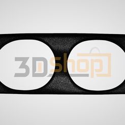 screen_1.jpg 3D-Datei Seltene Scheinwerferblenden aus den 90ern - passend für BMW E36 - 3D Scan・3D-druckbare Vorlage zum herunterladen