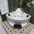 20230806_143718.jpg Jacuzzi bathtub for miniature dollhouse bathroom
