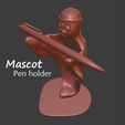 Mascot-pen-holder-v2-5.png QATAR FIFA WORLD CUP MASCOT - LA'EEB - PEN HOLDER