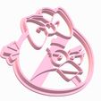 angry bird mujer.jpg cookie cutter, cutter, angry bird woman
