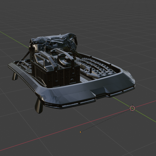 911 dakar roof rack 3D model