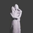 131833.jpg Romantic couple statue, sculpture, valentines day, love, care