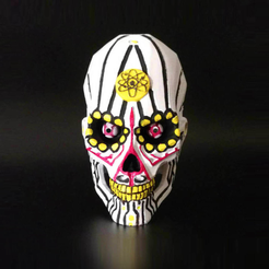 Capture d’écran 2017-09-18 à 10.51.35.png Fichier STL gratuit Aspartame Skull・Plan pour imprimante 3D à télécharger