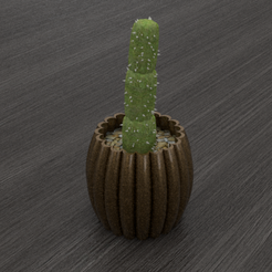 2.png plant/cactus pot (plant vase)