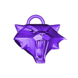 tw3_medallion_cat_school.stl Witcher Medallion - Cat School