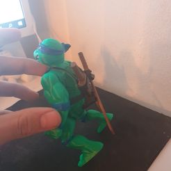 TMNT Leonardo articulé à imprimer et à assembler