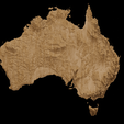 2.png Topographic Map of Australia – 3D Terrain