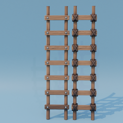 Ladders.png Medieval miniature ladder
